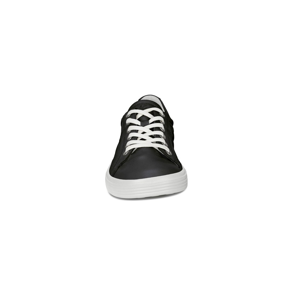 Womens Sneakers - ECCO Soft Classic - Black - 9246CNHLI